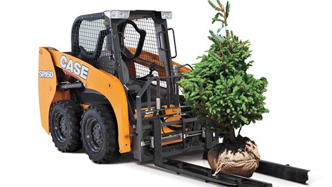 CASE Hydraulic Pallet Forks with Nursery Sleeves