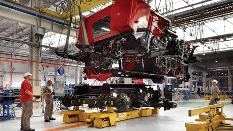 Inside the CNH Industrial Sorocaba, Brazil plant