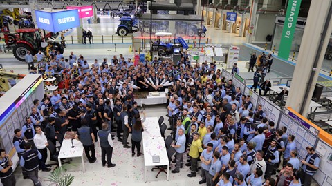 CNH Industrial Joint-Venture plant in Erenler, Turkey achieves Bronze Level designation in World Class Manufacturing