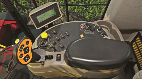 Case IH Windrower Control Panel