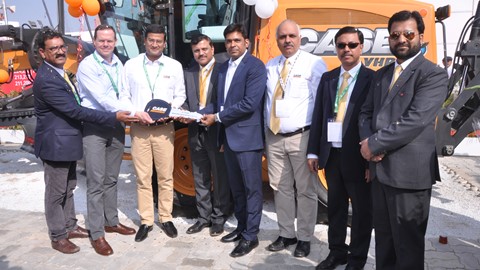 CASE handed over the key to the 100th grader to Mr. Jagdish Dholu of M/S MIPL