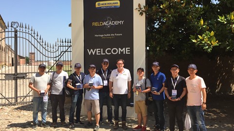 专业团队精发展，田间培训助充电——纽荷兰亚太区商务团队意大利田间培训