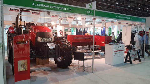 Case IH showcases its product offering at AgraME 2018 in Dubai