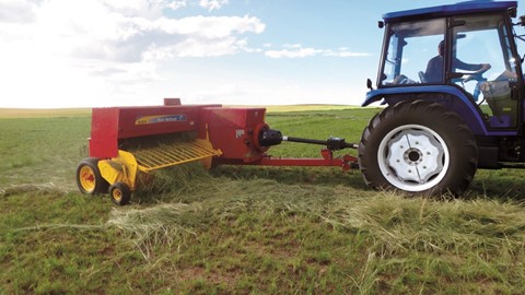 New Holland BC5000 small square baler