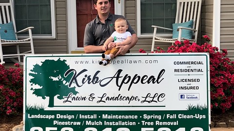 CASE Kickstart Winner Austin Kirby with his son, Rance Kirby.