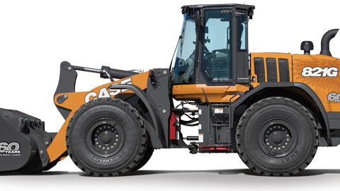 821G Wheel Loader - 60 Years Eagle Tattoo on the Hood