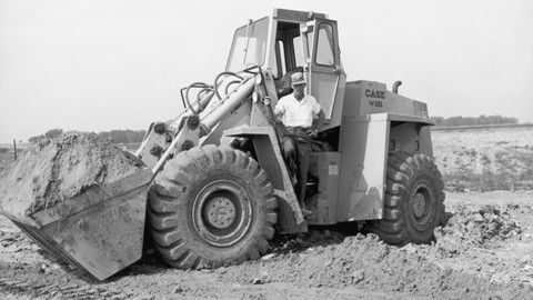 Historical CASE W26 Wheel Loader