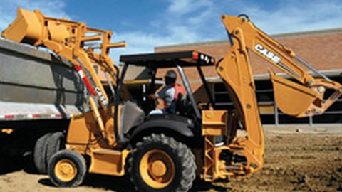 2005年，凯斯制造出第50万台挖掘装载机