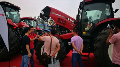 The Case IH Puma 2304 in Inner Mongolia Expo
