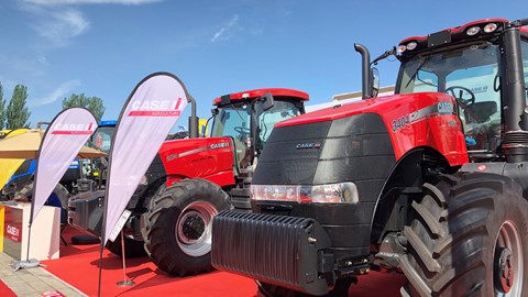 The Case IH Magnum 3404 in Inner Mongolia Expo