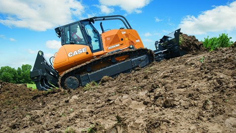 CASE Crawler Dozer at work