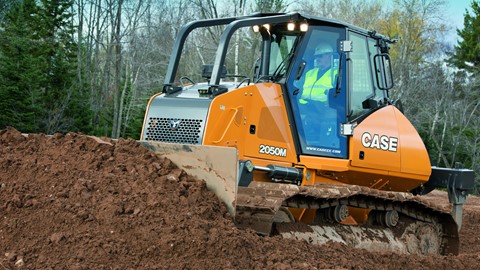 CASE Crawler Dozer at work
