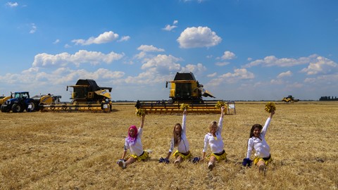 New Holland organized an intensive training camp in the Voronezh region of Russia