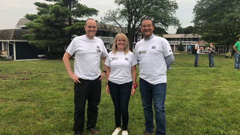 CNH Industrial Joins DuPage Habitat for Humanity for 2018 Executive Build 3