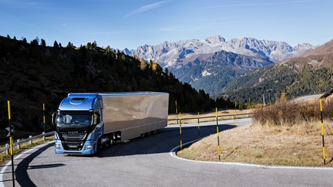The IVECO Stralis NP, powered by natural gas