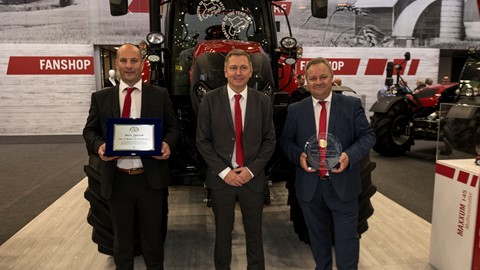 Case IH Maxxum 145 Multicontroller awarded Tractor of the Year and Best Design title for 2019