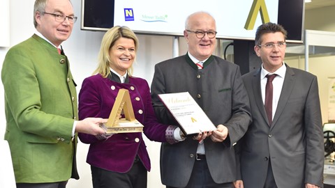 Patented S-Brake trailer braking system picks up the Gold Innovation Award at Austro Agrar Tulln