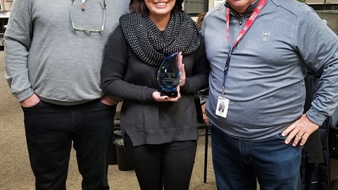 CNH Industrial Capital employee receives Young Professional of the Year award