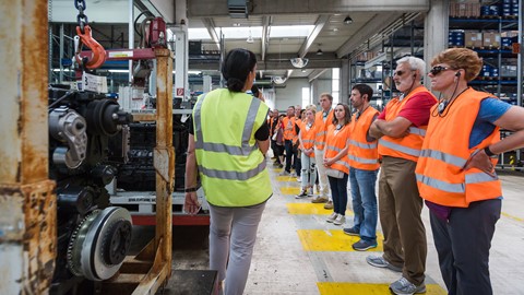 New record of visitors for our STEYR plant