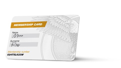 CASE Operators Club membership card