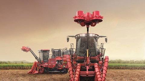 Case IH Austoft 8010 and 8810 sugarcane harvesters