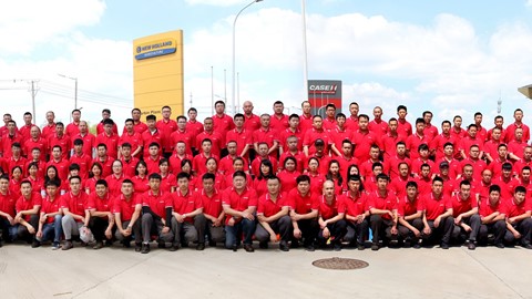 Colleagues from our Harbin plant who achieved Bronze Level designation in World Class Manufacturing