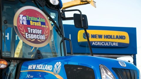 New Holland vence prêmio 'Trator do Ano' na Agrishow