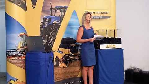 Consórcio New Holland promove assembleia durante Tecnoshow