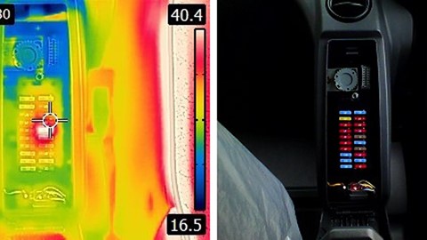 Termovisor utiliza leitura de imagens térmicas para identificar avarias