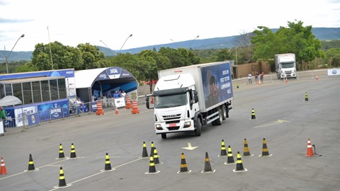 Desafio da Gincana começa com as provas de slalom, entre cones