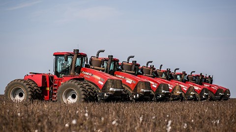 Tratores de 620 cavalos aumentam a produtividade no campo