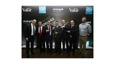 Time de Inovação da CNH Industrial recebe o prêmio - Foto: William Lucas