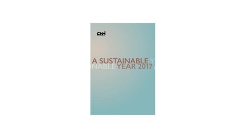 “Um ano sustentável” reúne os projetos de destaque da CNH Industrial em 2017