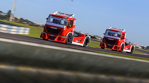 Caminhões da Lucar Motorsports trazem motor Cursor 13 preparados Foto: Copa Truck