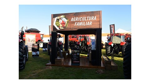 Case IH tem espaço voltado à agricultura familiar na Expodireto 2018