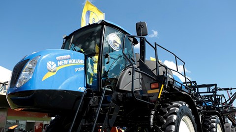Defensor 3500, atração do Show Rural Coopavel 2018, tem maior capacidade de pulverização. Foto: Eron Zeni.