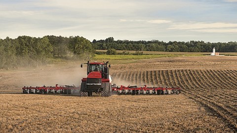 Trator Steiger da Case IH apresenta a maior eficiência de combustível do mercado