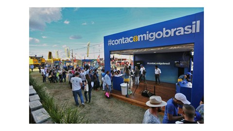 Conta Comigo Brasil teve ampla adesão dos produtores rurais. Foto: New Holland