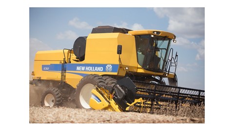 Dados de consumo de combustível da TC 5090 impressionaram pesquisadores. Foto: Eron Zeni/New Holland