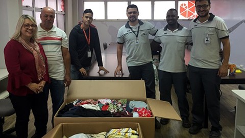 CNH Industrial promove Desapega Solidário com mais de 5 mil itens distribuídos em três estados