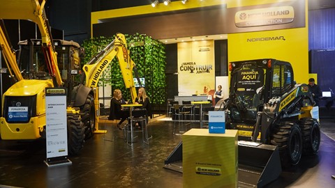 Estande da marca na La Rural: referência no agronegócio da região