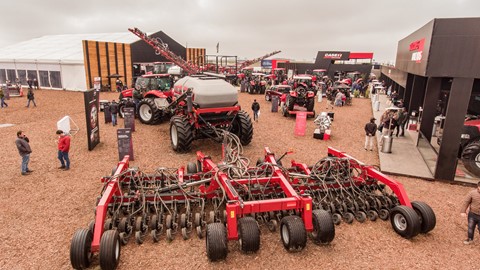 La potencia y conectividad de Case IH pisaron fuerte en Agroactiva
