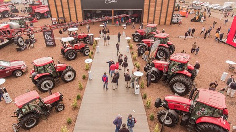 La potencia y conectividad de Case IH pisaron fuerte en Agroactiva