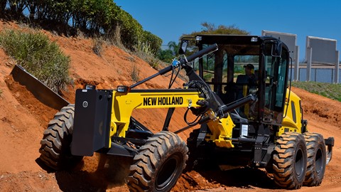 El Municipio de Cañada de Gómez incorporó maquinaria New Holland Construction