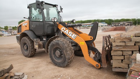 CASE 321F with new EH controls 2