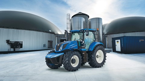 New Holland unveils the world’s first production T6 Methane Power Tractor at Agritechnica 2019