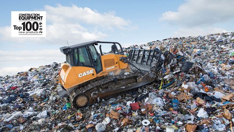 CASE 2050M Landfill Configuration