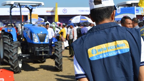 New Holland at Agritechnica Asia Live exhibition in Myanmar