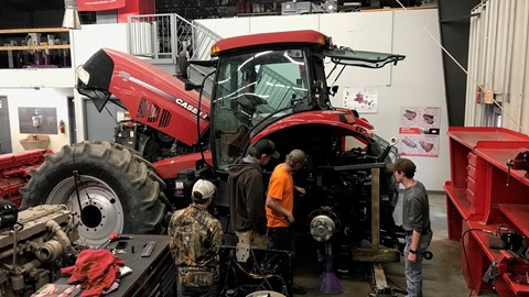 Case IH Donates Tractors to Three Trade Schools