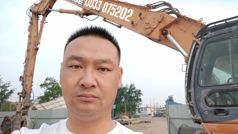 专访凯斯CX360拆楼机用户陈勇